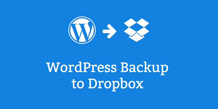 WordPress Backup to Dropbox 